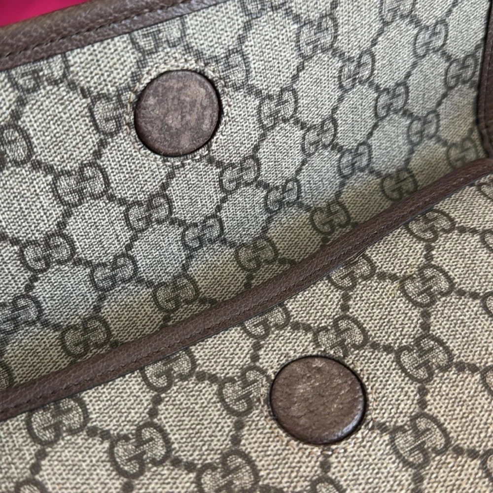 Gucci signature gg web Monogram Belt Bag